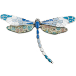 Брошь Shadore Стрекоза XZ0417.21 BL/S