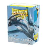 Dragon Shield - Протекторы Dual Matte Sky Blue & Silver