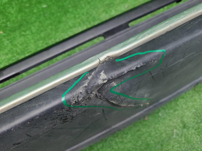 Накладка порога левая Mercedes GLS x167 (19-нв)