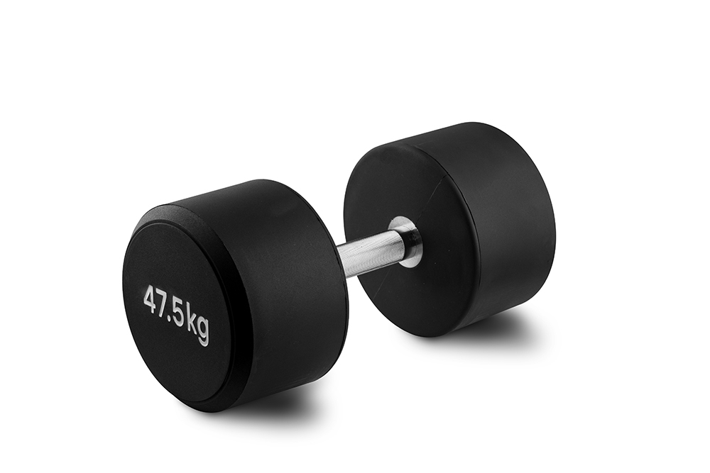 Гантель 47,5 кг PU (черный)