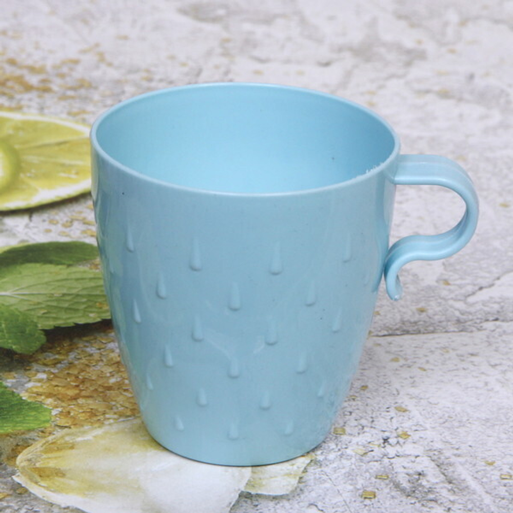 Кружка пластиковая 300мл «Капельки»