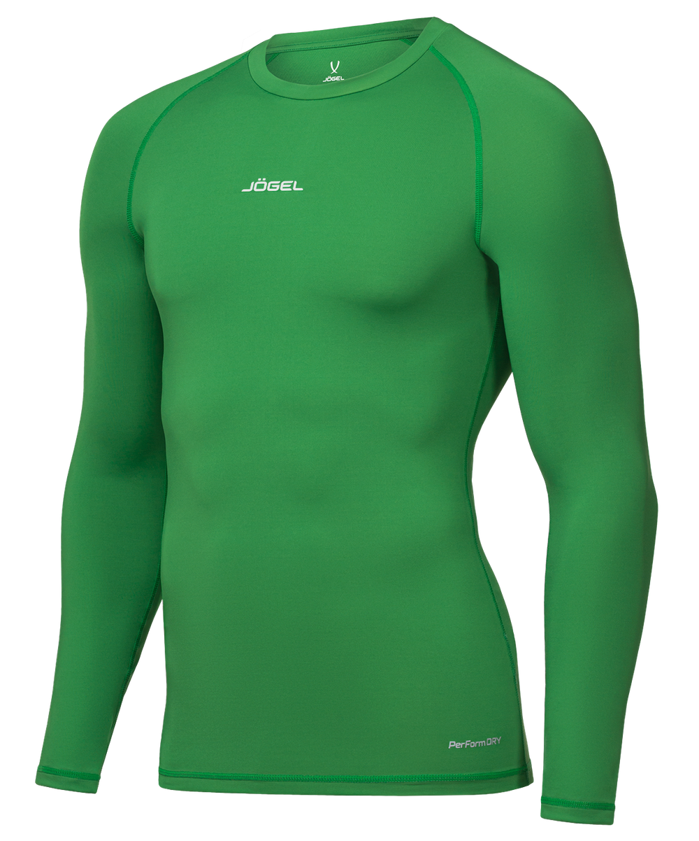 Футболка компрессионная с длинным рукавом CAMP PerFormDRY Baselayer LS Tee, зеленый