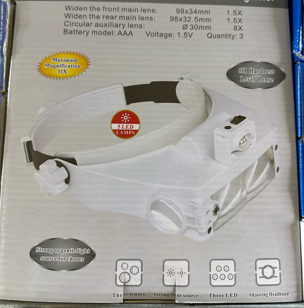 лупа наголову 81007-RD