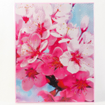 Алмазная вышивка полное заполнение "Цветы Вишни", на раме, 40*50 см 9929728