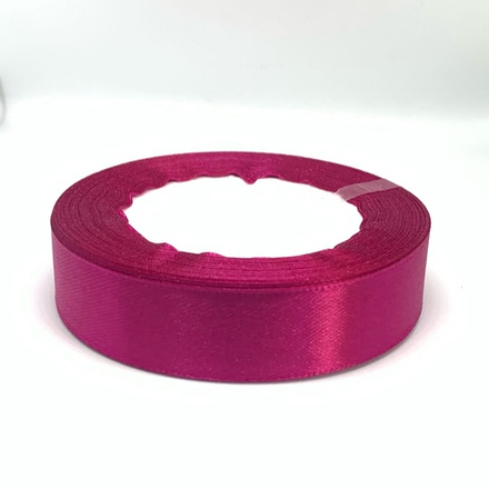 Лента атласная 2см*23м (малиновая)