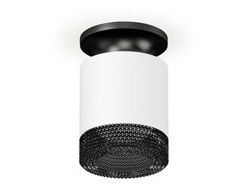 Комплект накладного светильника с композитным хрусталем 1*MR16 GU5.3 XS7401084 SWH/PBK/BK белый песок/черный полированный/тонированный (N7926, C7401, N7192)DIY System Complects Ambrella
