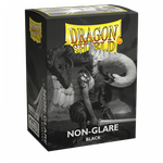 Dragon Shield - протекторы черные Matte NonGlare Black 100 штук