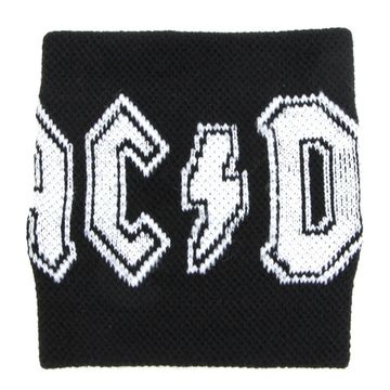 Напульсник AC/DC белые буквы (033)