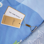 Комплект постельного белья Сатин с Одеялом Young 100% хлопок на резинке OBKR026