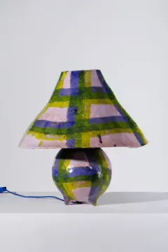 Настольная лампа Pink Tartan by Altavolta