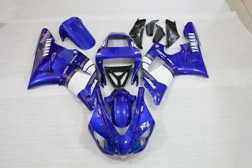 Комплект пластика для мотоцикла Yamaha YZF-R1 98-99 Сине-Белый