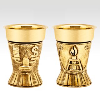 Лафитник авторский "Газ" (позолота)