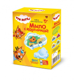 Мыло с картинкой "Три кота. Компот на машине (Фантазер)