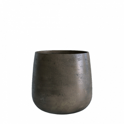 Кашпо, коллекция КОНКРИТ, форма КОНЕ