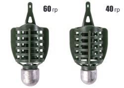 Кормушки фидер. Salmo FEEDER ROCKET LUXE 040г 60г 2шт. набор