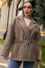 Пальто-пиджак (коричневый) Б14130-7М LT Collection