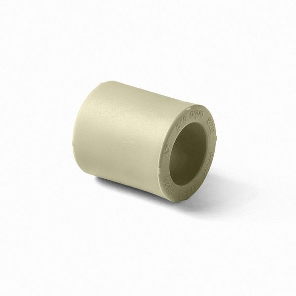 Муфта PPR Ду20-110, серая, Pro Aqua