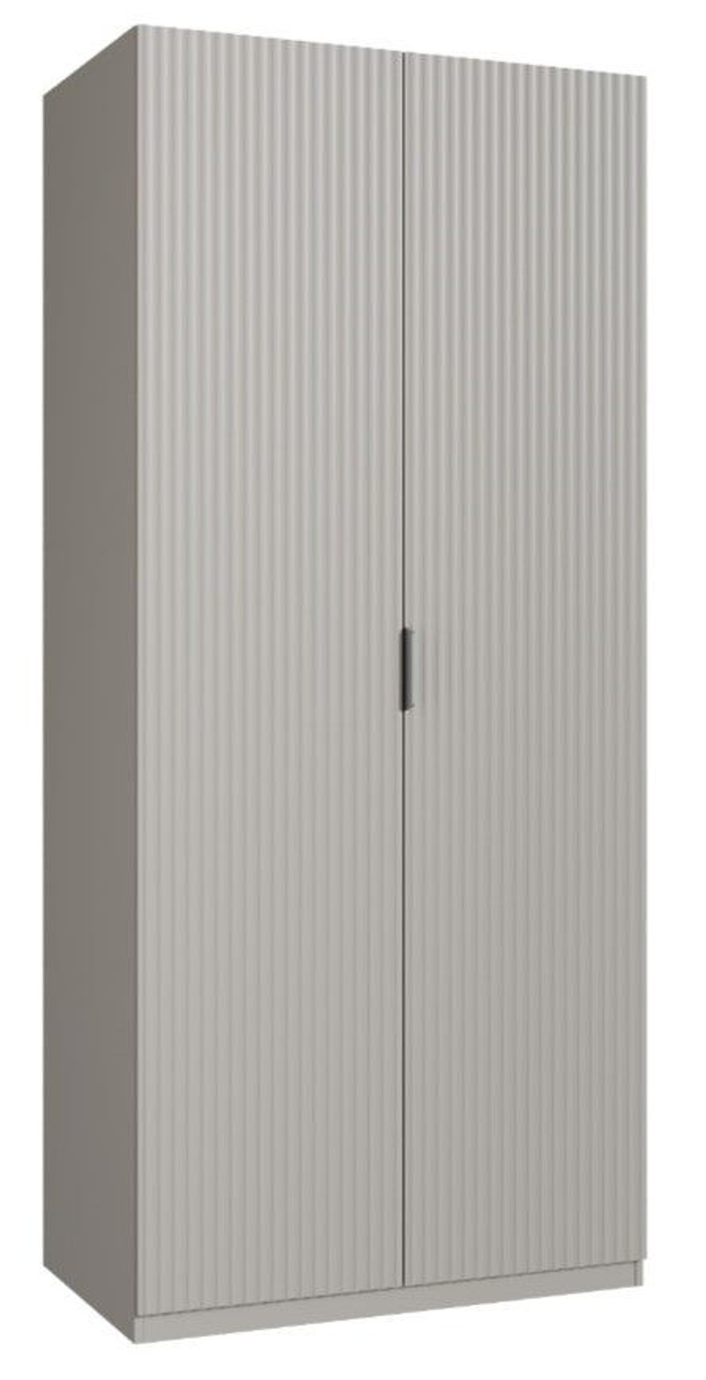 Шкаф для одежды 2 дверный Париж, серый
