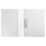 Папка с боковым зажимом А4, 700мкм, бесцветная "Кристалл" (Стамм)