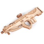Штурмовая винтовка USG-2 от Wood Trick - деревянный конструктор, 3D пазл, Сборная механическая модель, стреляет пульками