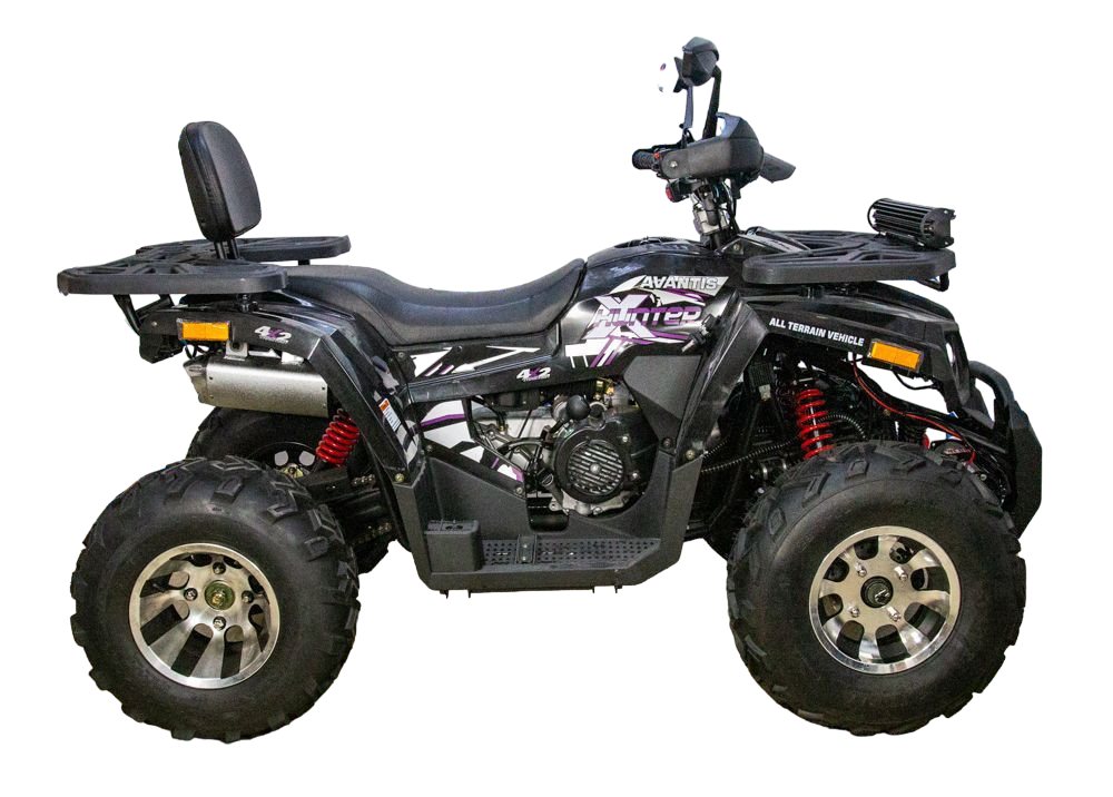 Квадроцикл 200 Avantis Hunter H200 Big Premium (баланс. вал) серый