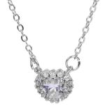 Подвеска из гиппоалергенного сплава со стразами «АМОРИО», цвет серебро и золото, d-20см/0,9см