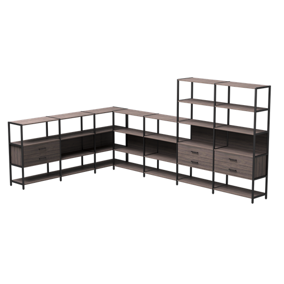 Набор стеллажных систем №19 Everprof EVO 2440x3630x1840