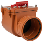 Клапан обратный канализационный наружный 160 мм