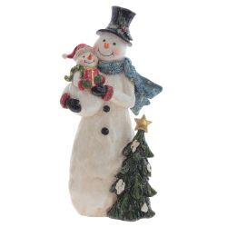 GAEM Фигурка декоративная "Снеговик", L16 W10 H31 см, 2в.