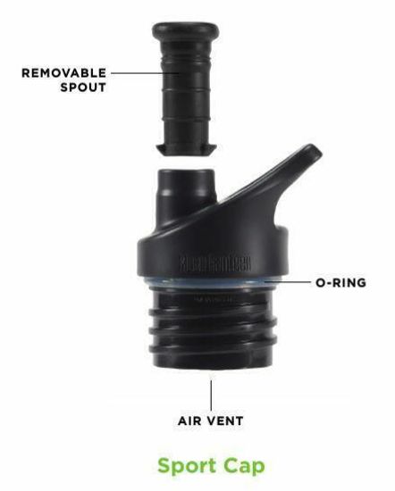 Детская бутылка Klean Kanteen Kid Classic Narrow Sport 12oz (355 мл) Sparkling Grape