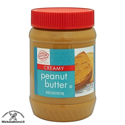 Паста арахисовая «HY-TOP» мягкая 510 гр