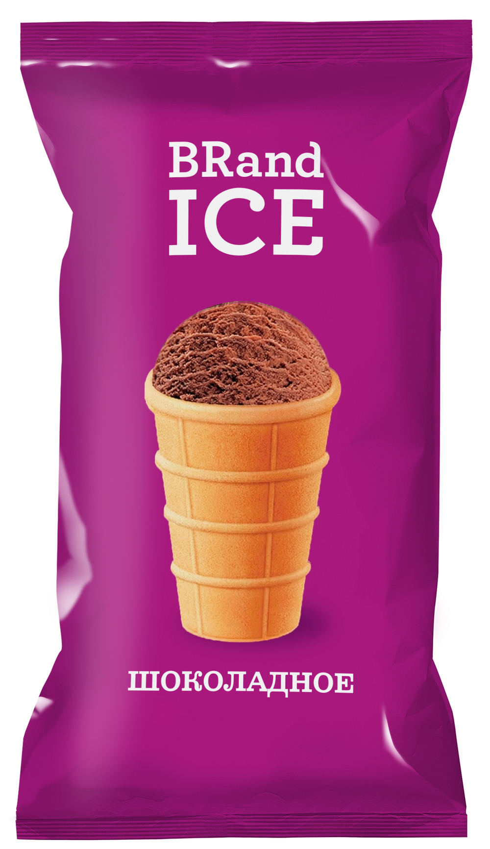 Стаканчик (ваф.) BRandICE Шоколадное