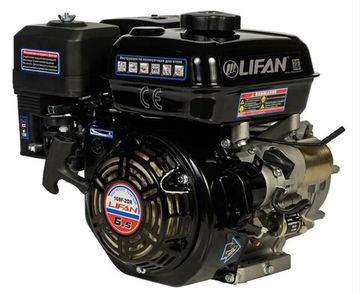 Двигатель бензиновый "LIFAN" 168F-2DR (6,5 л.с., эл стартер, катушка 7 А)