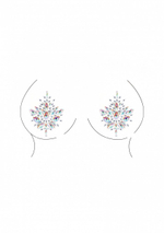 Боди с гартерами и наклейками на грудь Open-cup Strappy Teddy   Dazzling Sticker