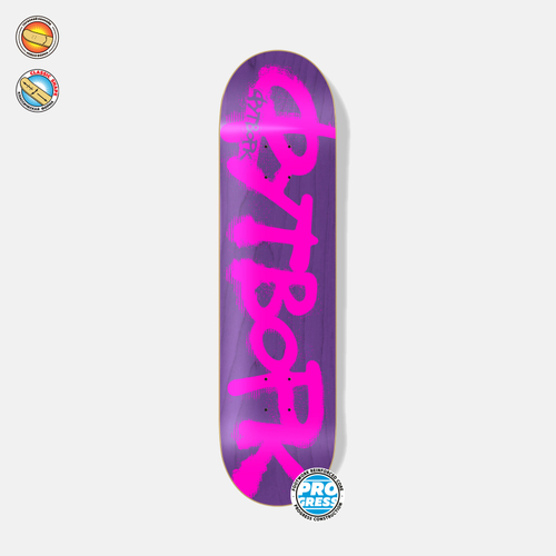 Дека Футворк Progress Лого Неон Фиолетовый