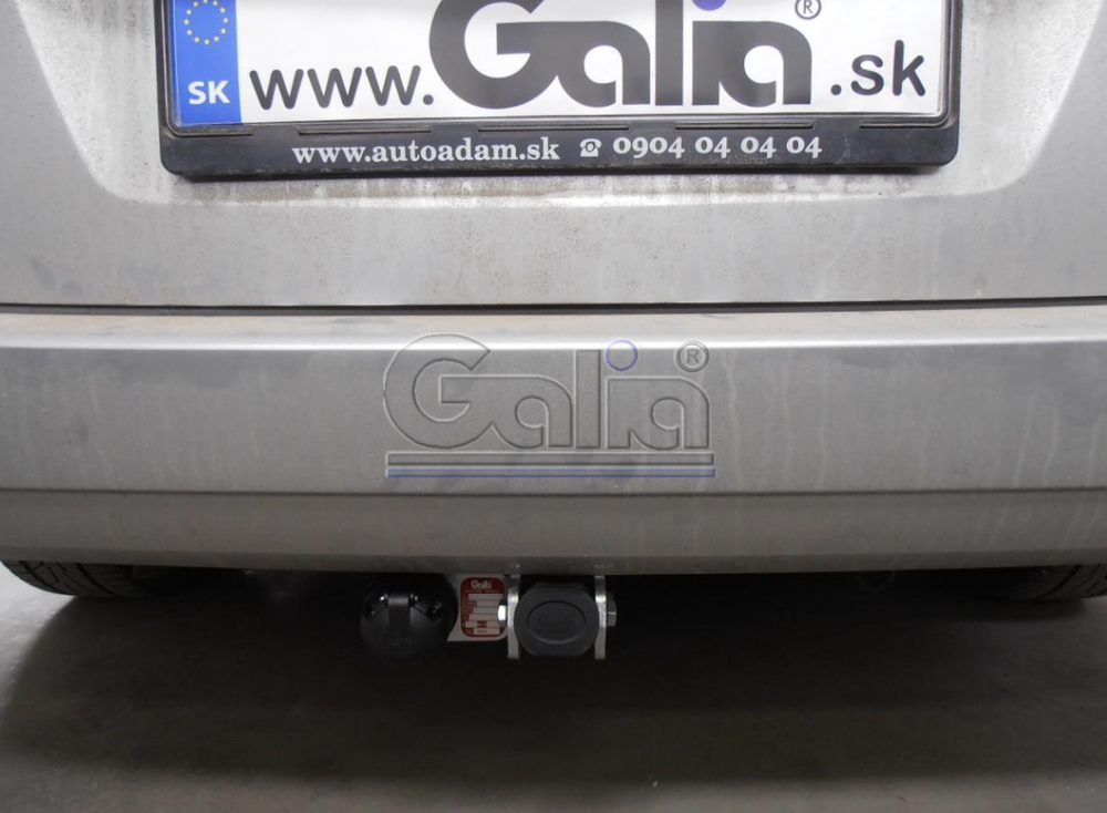 Оцинкованный фаркоп на Opel Zafira B 2005-2012 (без электрики), Galia O052C