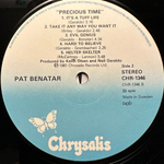 Pat Benatar - Precious Time (Швеция 1981г.)