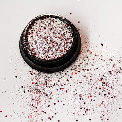 АФН, Глиттер "Megamix" в черной банке QTB12, 1 шт