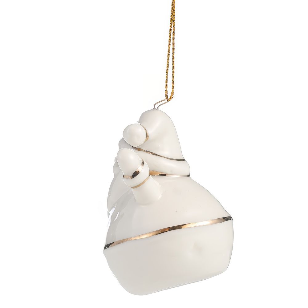 ПОДВЕСКА НА ЁЛКУ "ДЕД МОРОЗ" 4,5*2,5*7 СМ