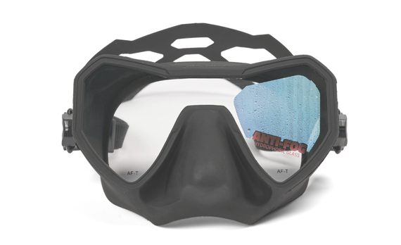 Маска Salvimar NEO, черная, АНТИФОГ