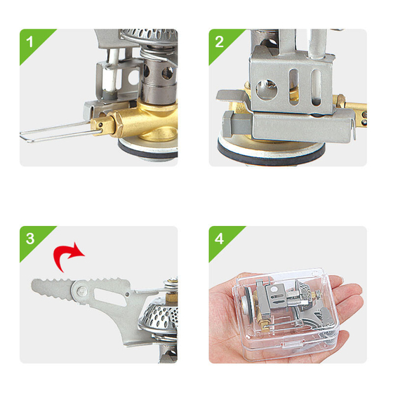 ТУРИСТИЧЕСКАЯ ГАЗОВАЯ ГОРЕЛКА BRS-3 С ПЬЕЗОПОДЖИГОМ