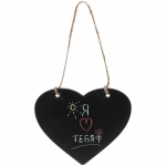 Доска меловая (грифельная) 10*9см «Сердце» с подвесом