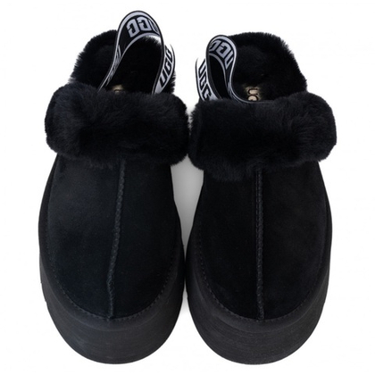 UGG Funkette Suede Platform Black