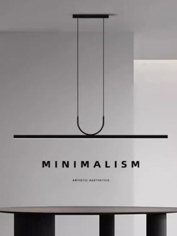 Современная классическая продолговатая люстра