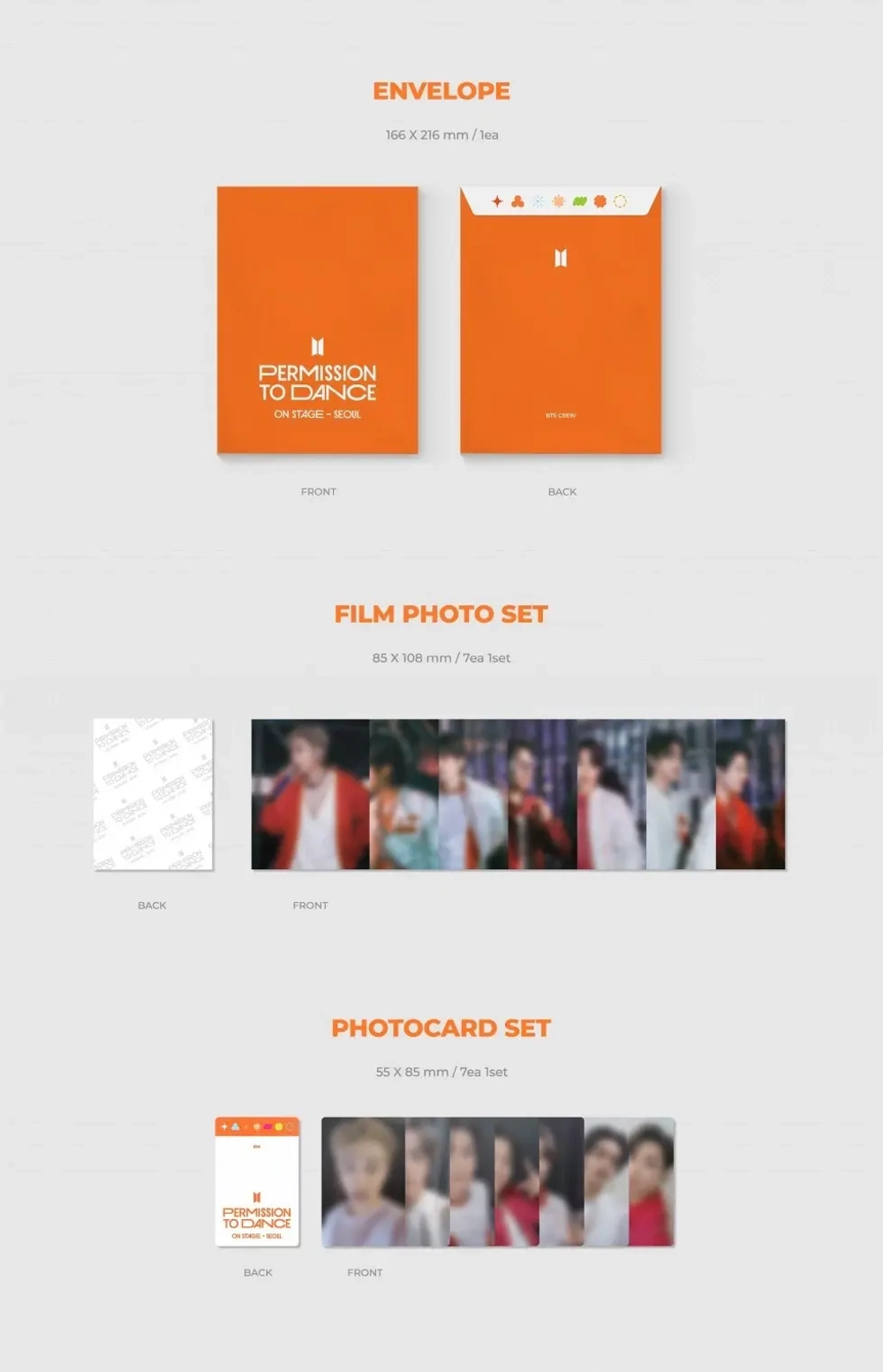 Комплект альбомов BTS - Permission to Dance On Stage - Seoul Digital Code + LIVE (2 версии)