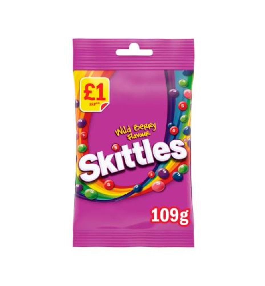Драже Skittles Wild Berry 109гр