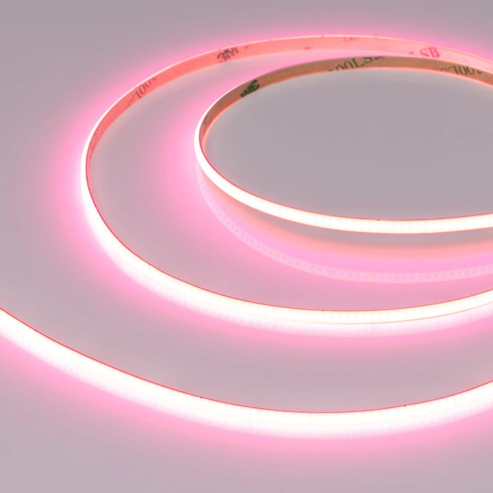 Светодиодная лента COB-X480-4mm 24V Pink (4 W/m, IP20, 5m) (Arlight, -) 046910