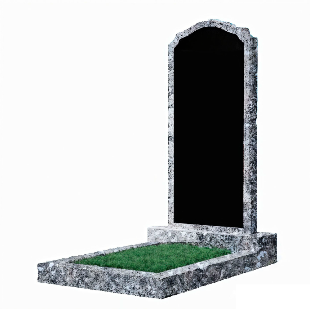 Памятник фигурный со вставкой (Black) JD-11 (комплект)