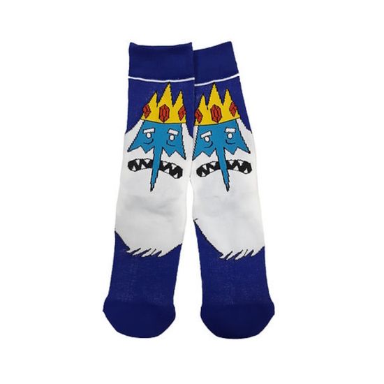 Носки Время приключений Ледяной король, р-р 35-38 (синий)
