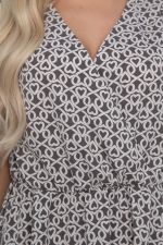 Платье Шивани (серо-коричневое) П10841 LT Collection